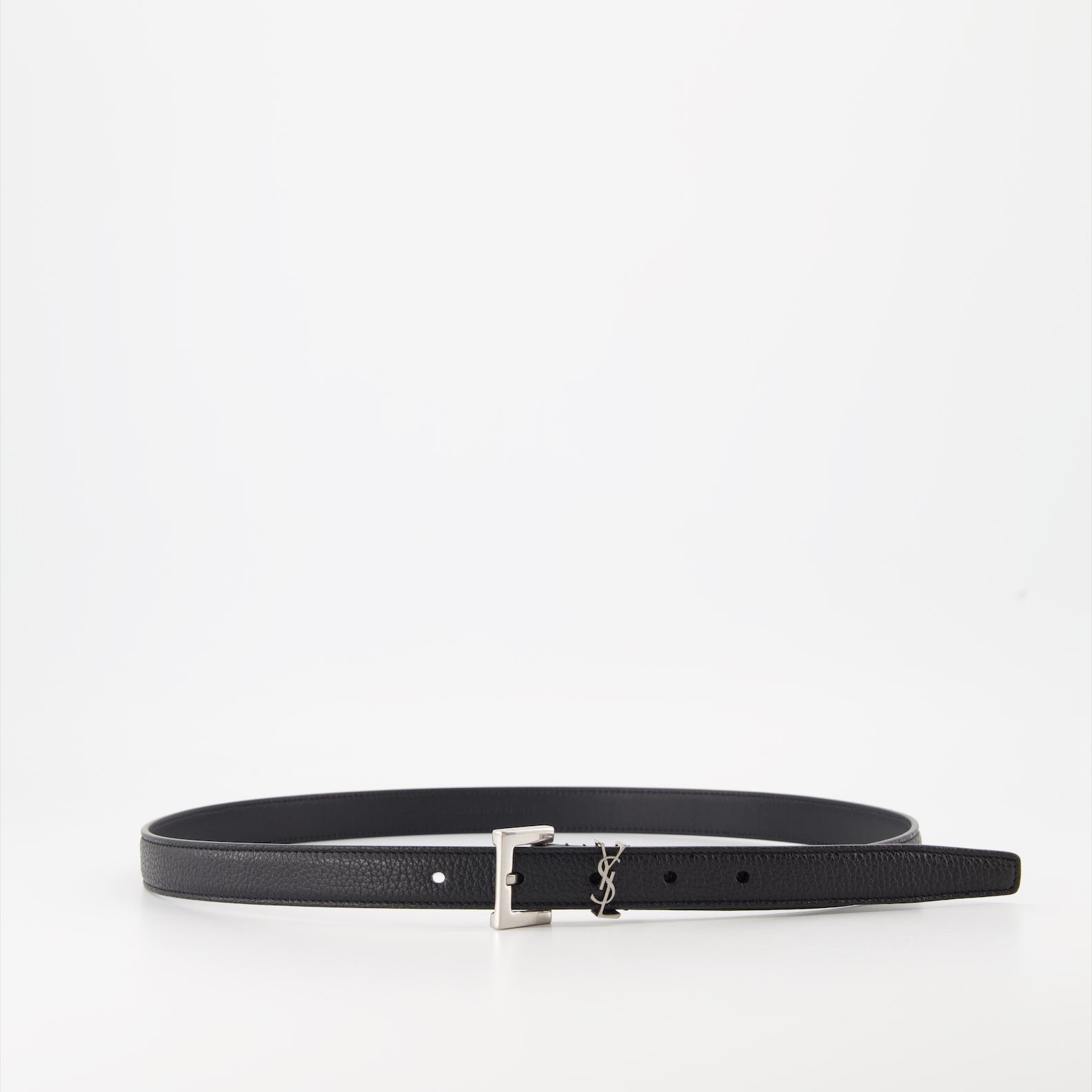 Ceintures Ceinture Cassandre Saint Laurent Noir Homme