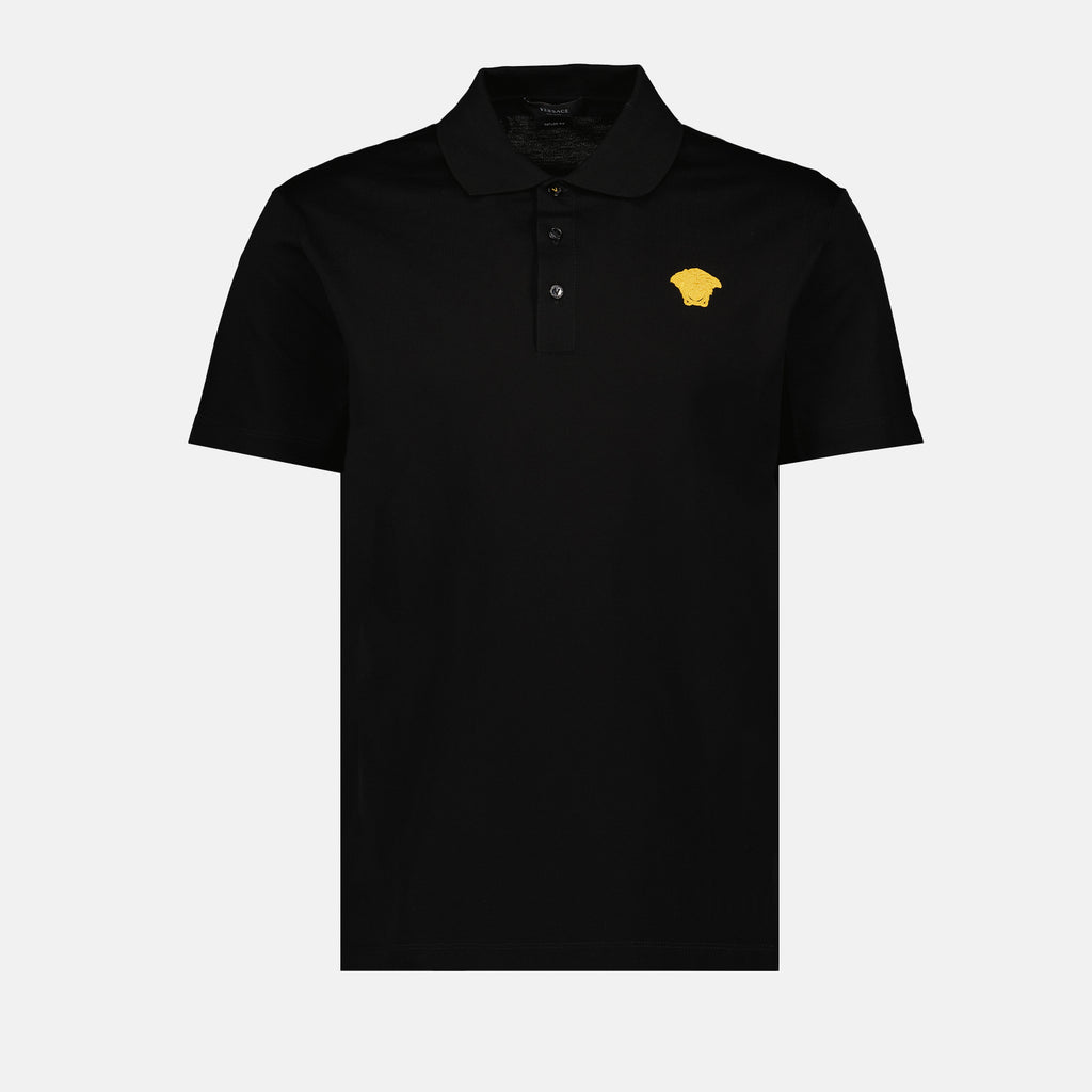 Polos Polo Medusa Versace Negro Homme
