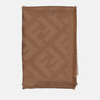Écharpes, foulards et gants Écharpe FF Fendi Marron Femme