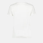 T-shirts T-shirt à logo Moncler Beige Femme