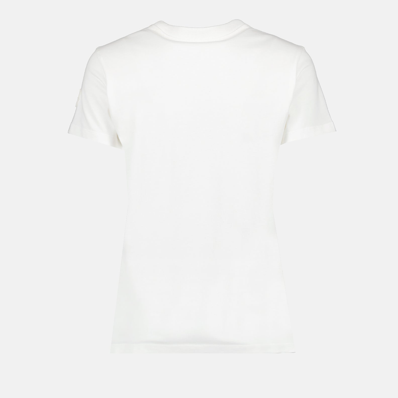 T-shirts T-shirt à logo Moncler Beige Femme