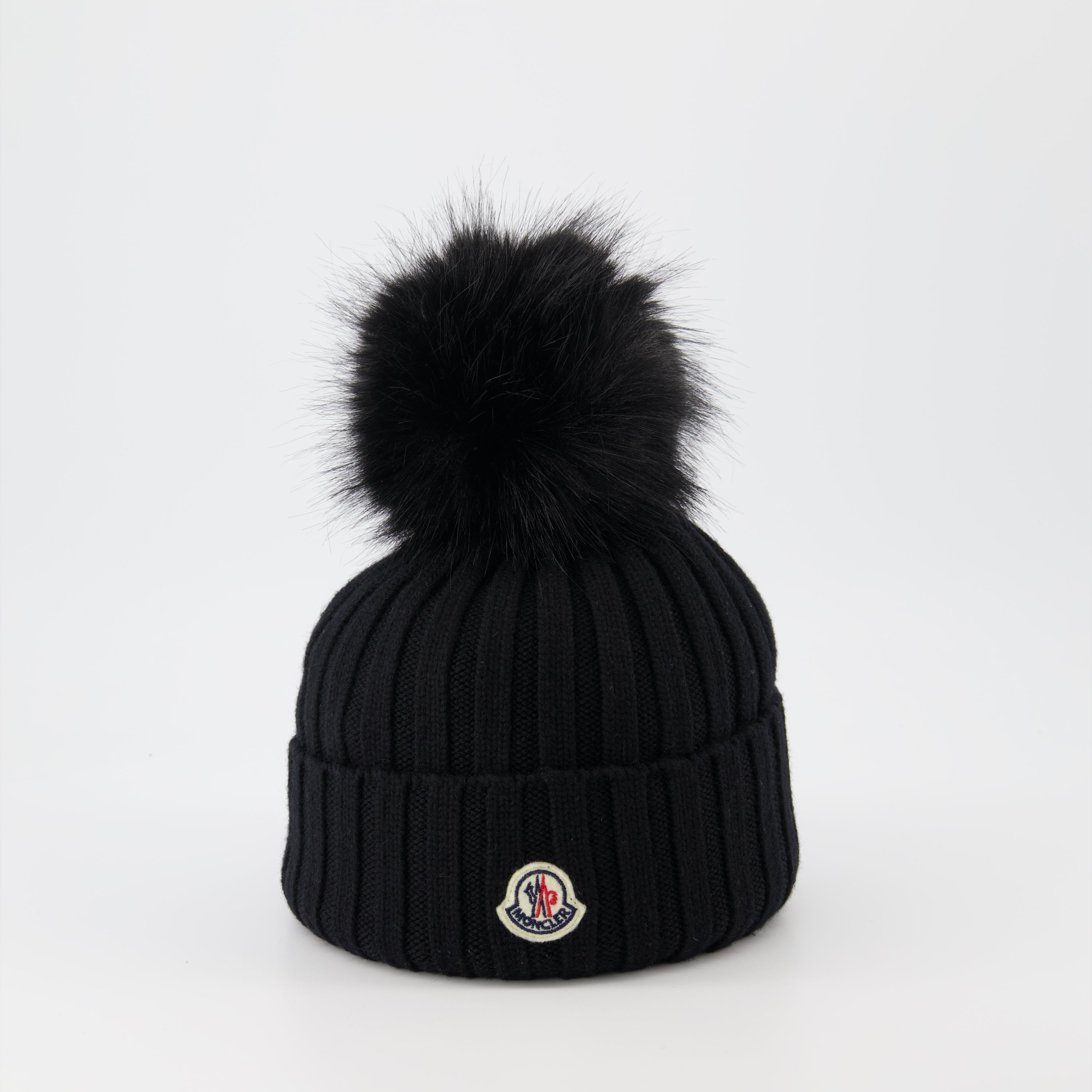 Hats, caps and beanies Pom-pom hat Moncler Black Women