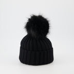 Hats, caps and beanies Pom-pom hat Moncler Black Women
