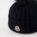 Hats, caps and beanies Pom-pom hat Moncler Black Women