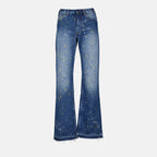 Pants Paint denim pants Off-White Blue Man