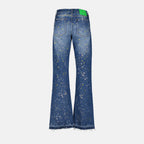 Pants Paint denim pants Off-White Blue Man