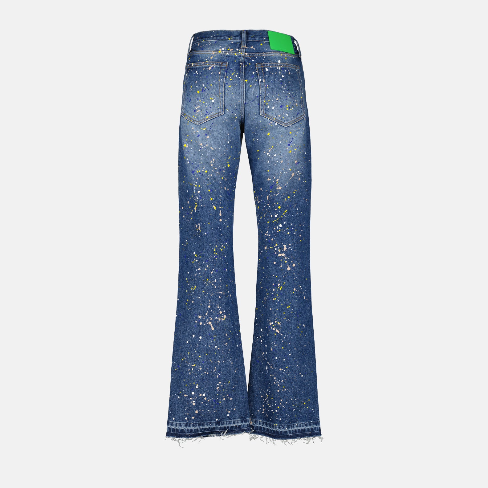 Pants Paint denim pants Off-White Blue Man
