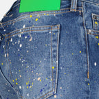 Pants Paint denim pants Off-White Blue Man