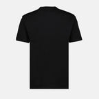 T-shirts T-shirt Barocco Silhouette Versace Noir Homme