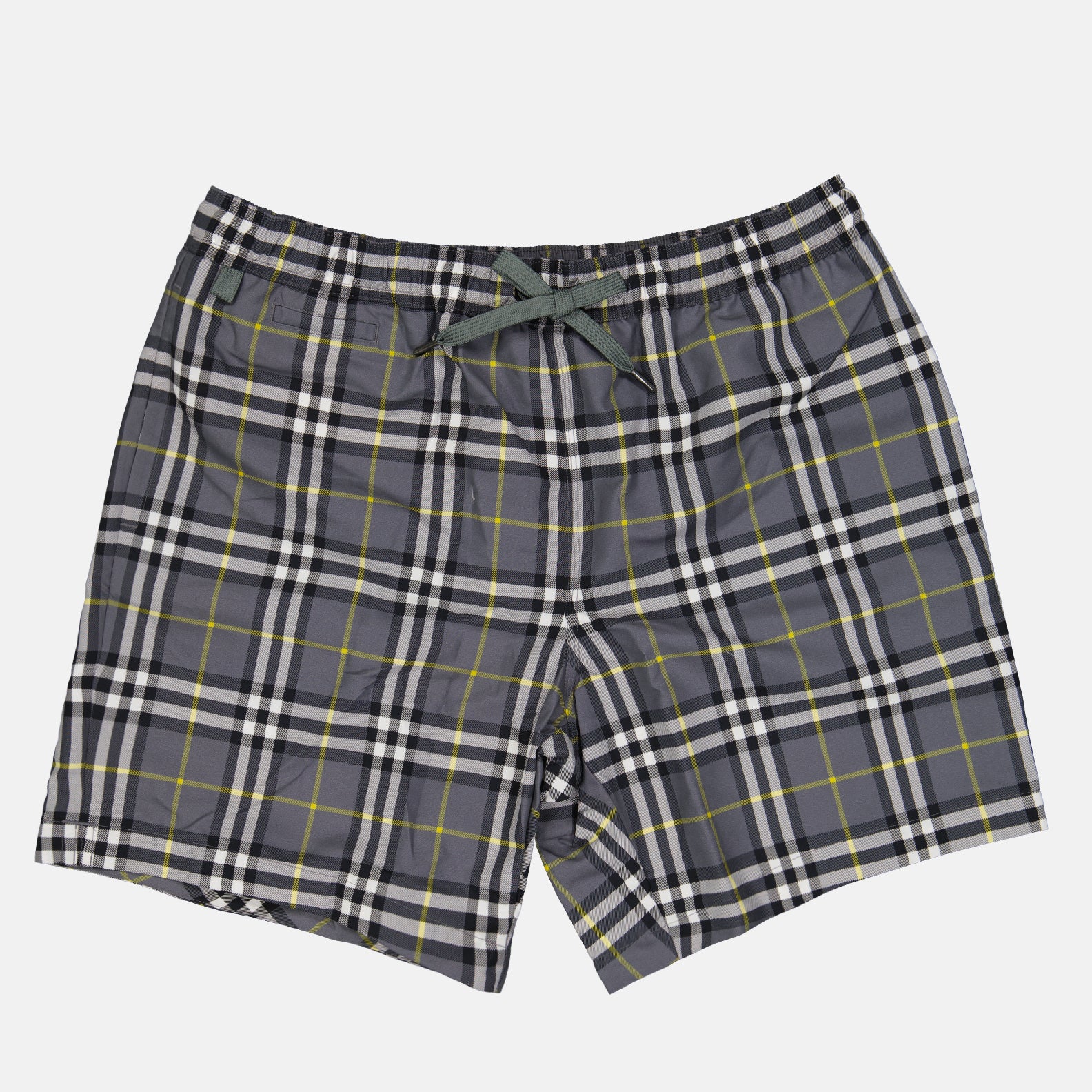 Beachwear Maillot de bain à carreaux Burberry Gris Homme