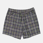 Beachwear Maillot de bain à carreaux Burberry Gris Homme