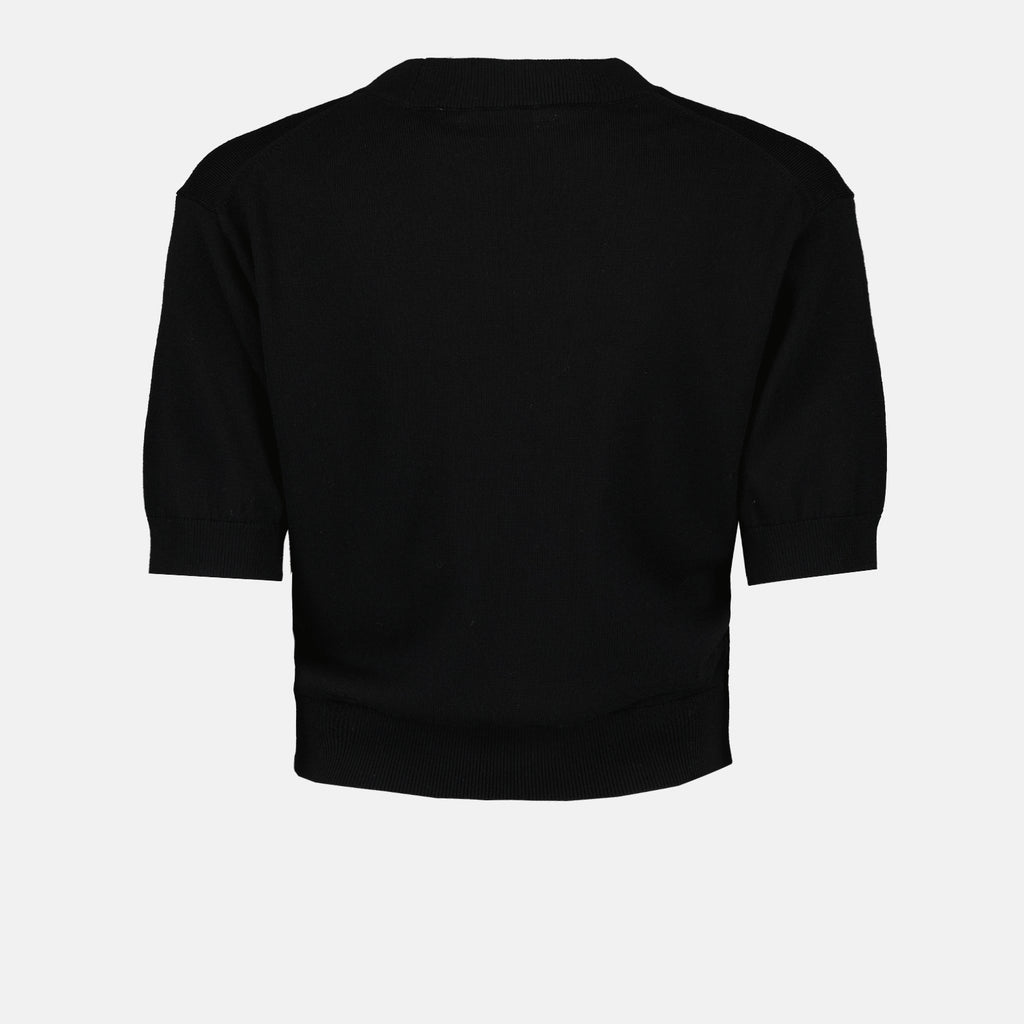 Maille Pull Boke Flower Kenzo Noir Femme