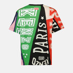 T-Shirts T-shirt Kenzo Flag Kenzo Mehrfarbig Homme