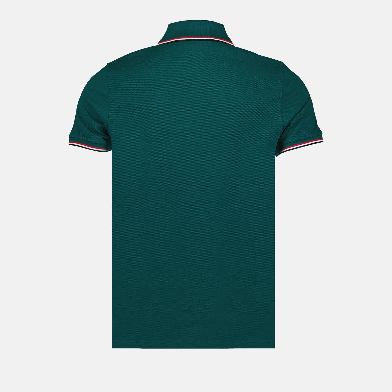 Polos Polo à logo et liseré Moncler Verde Homme