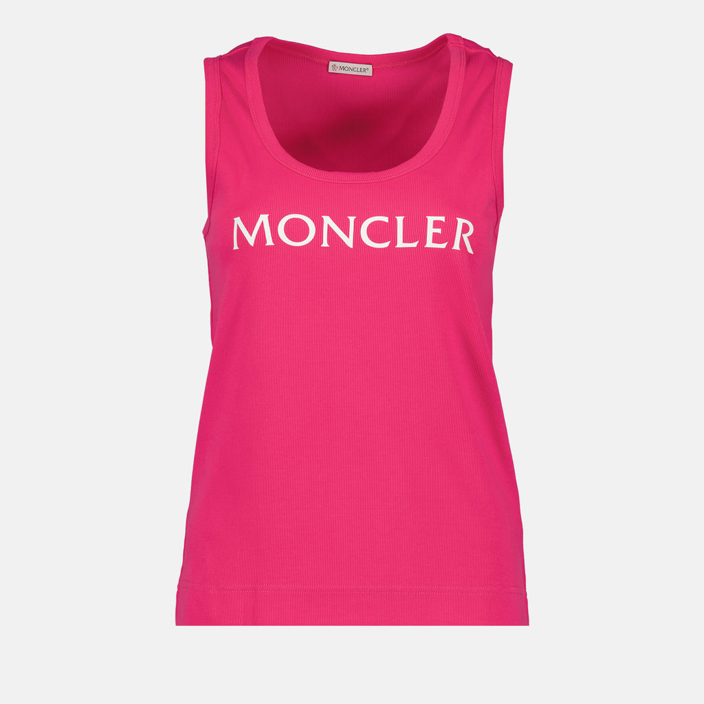 Tops Débardeur à logo Moncler Rosa Femme
