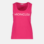 Tops Débardeur à logo Moncler Rosa Femme