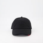 Chapeaux, casquettes et bonnets Casquette à logo Moncler Noir Homme