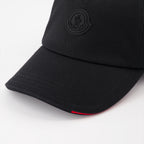 Chapeaux, casquettes et bonnets Casquette à logo Moncler Noir Homme