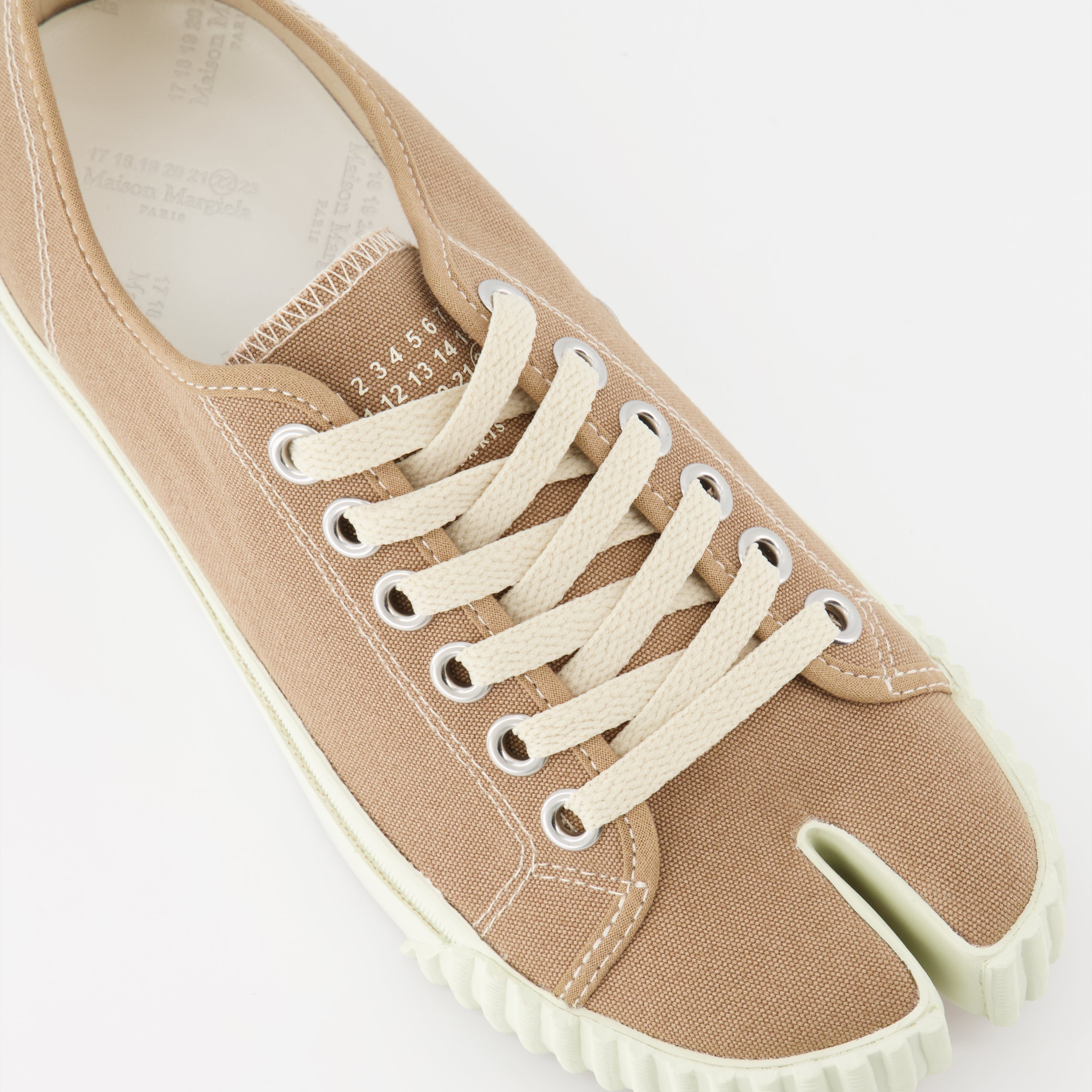 Sneaker Baskets Tabi Maison Margiela Braun Femme