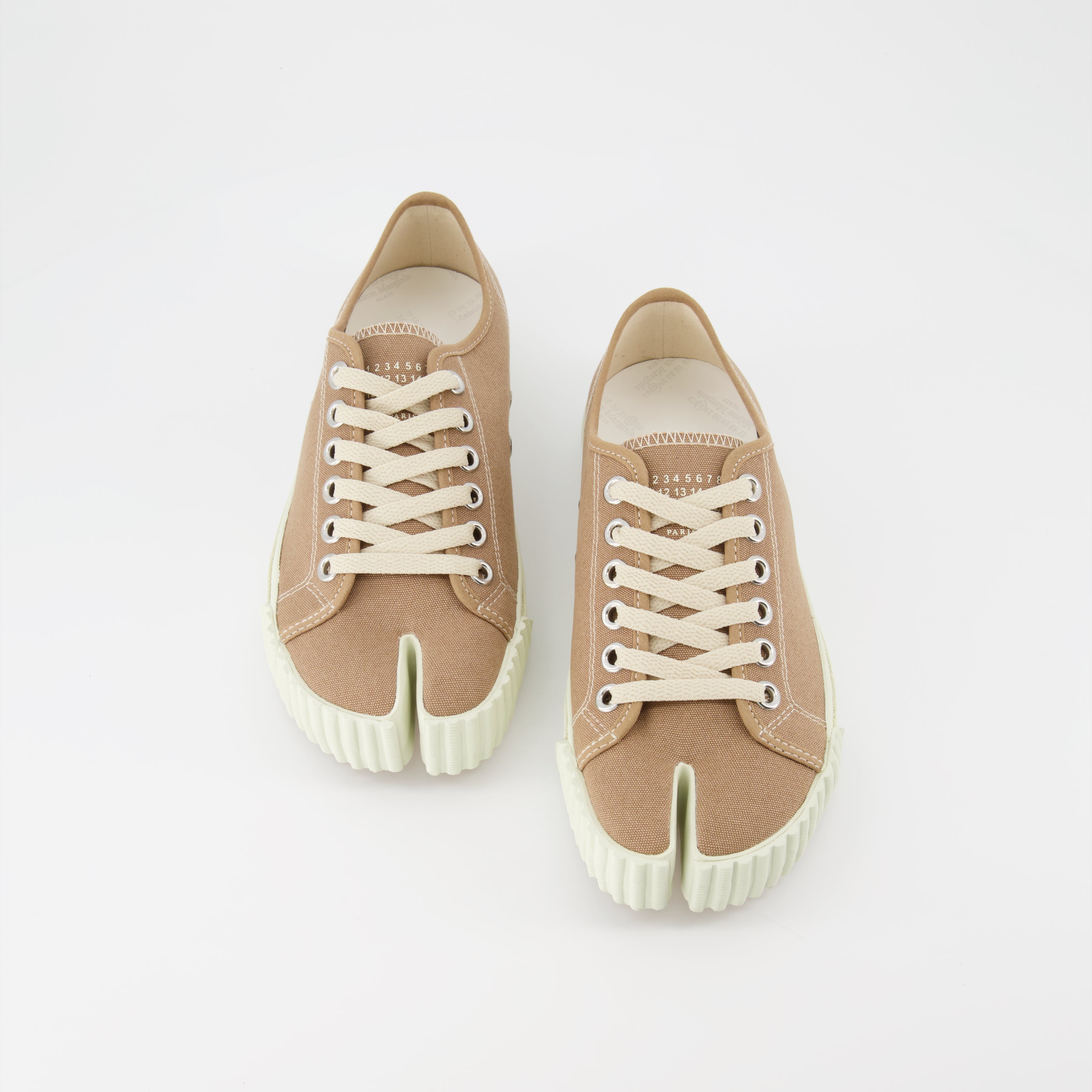 Sneaker Baskets Tabi Maison Margiela Braun Femme