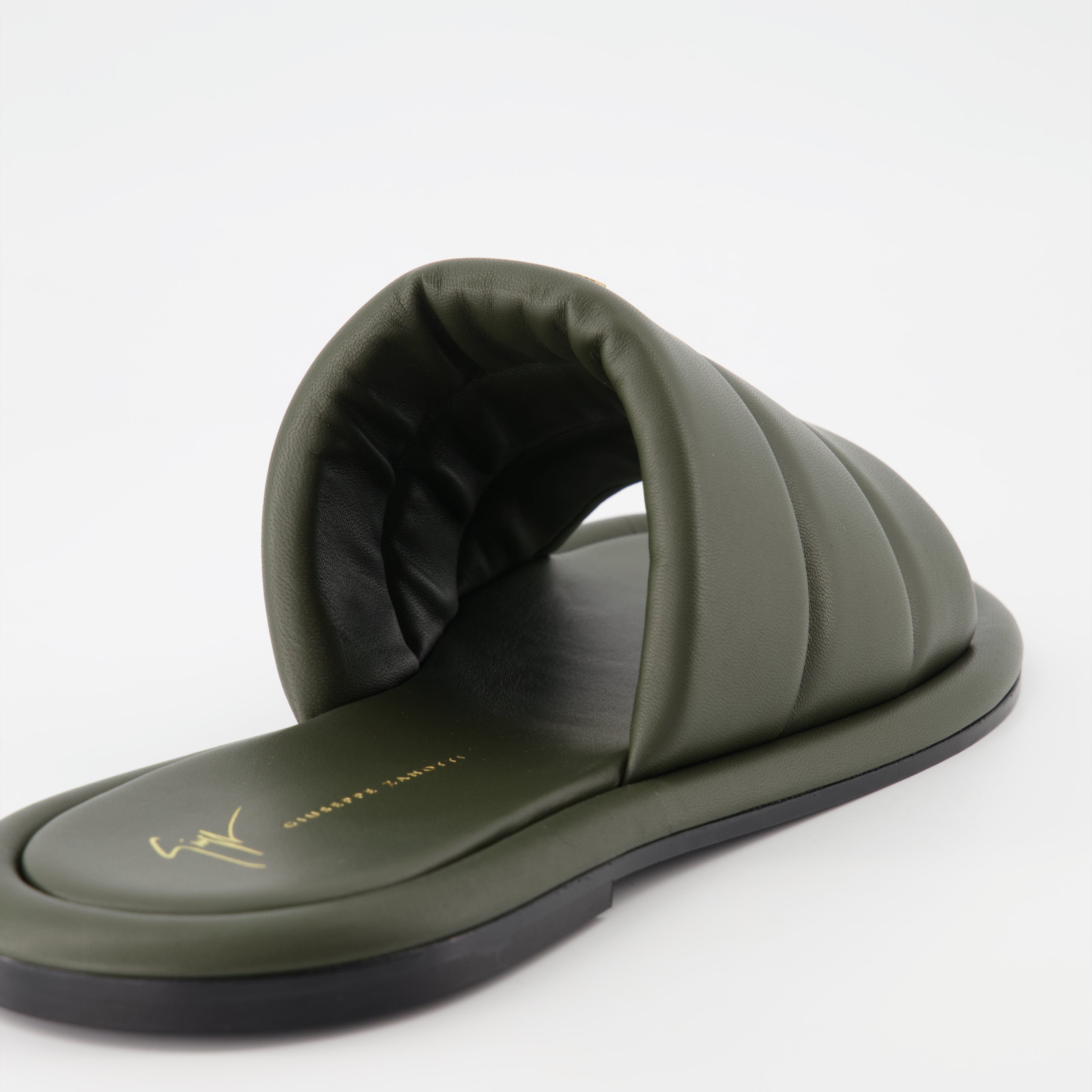 Sapatos abertos Claquettes Harmande Giuseppe Zanotti Verde Homme