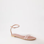 Sapatos abertos Sandálias Agathe Plexi Giuseppe Zanotti Bege Femme