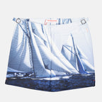 Moda mare Maillot de bain Bulldog Orlebar Brown Blu Homme