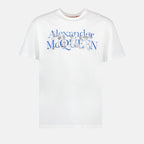 T-shirt T-shirt Skull Alexander McQueen Bianco Homme