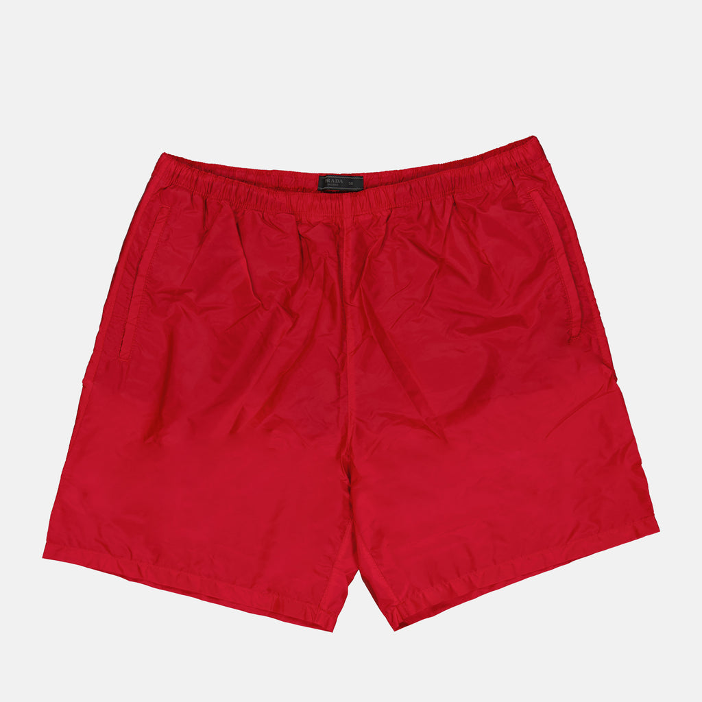 Beachwear Maillot de bain triangle Prada Rouge Homme