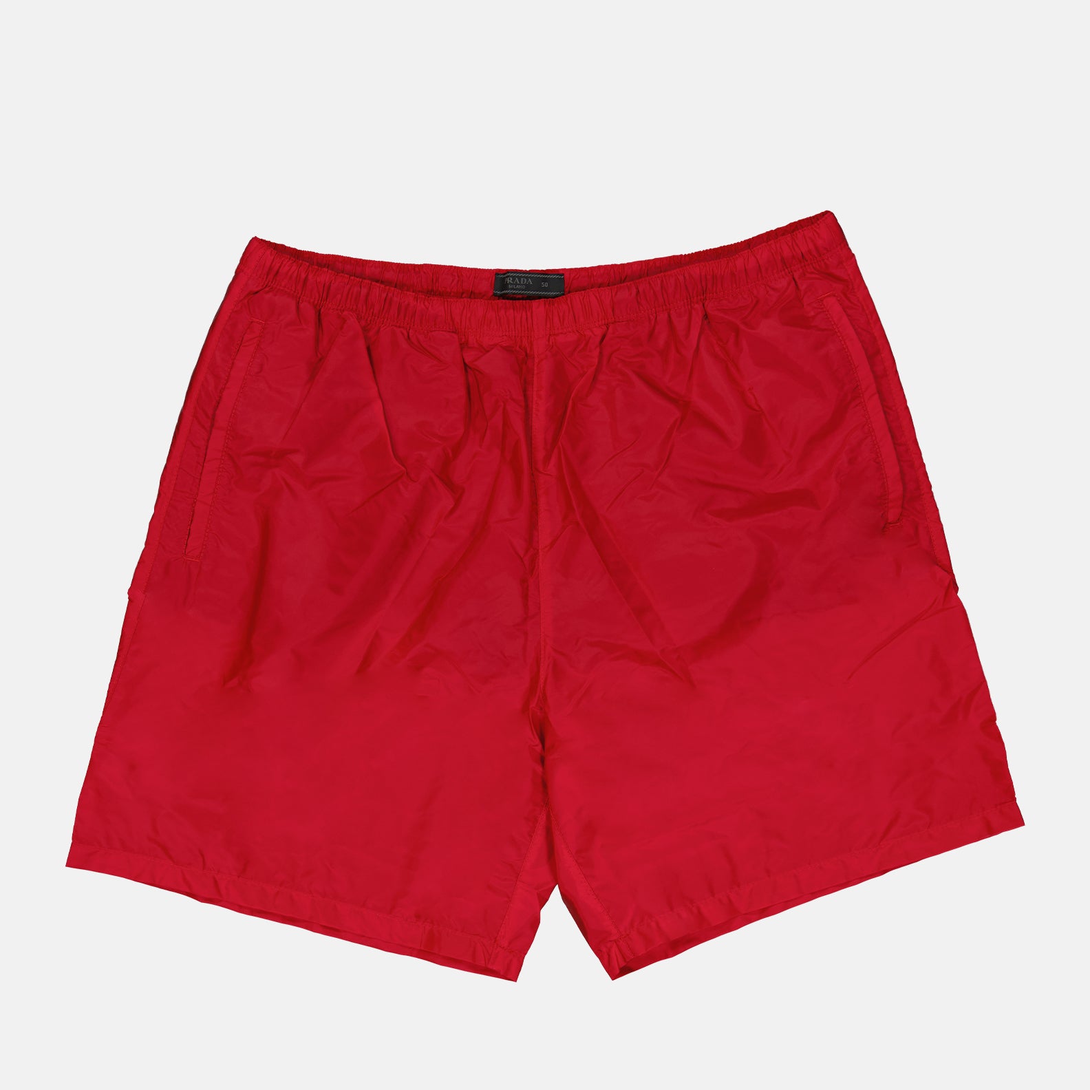 Beachwear Maillot de bain triangle Prada Rouge Homme