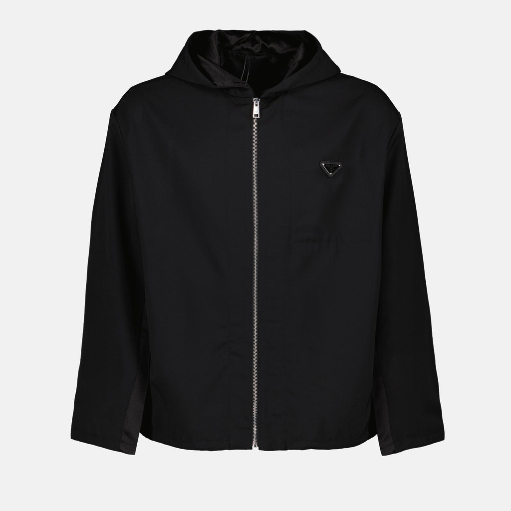 Jackets Gabardine jacket Prada Black Homme