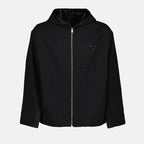 Jackets Gabardine jacket Prada Black Homme