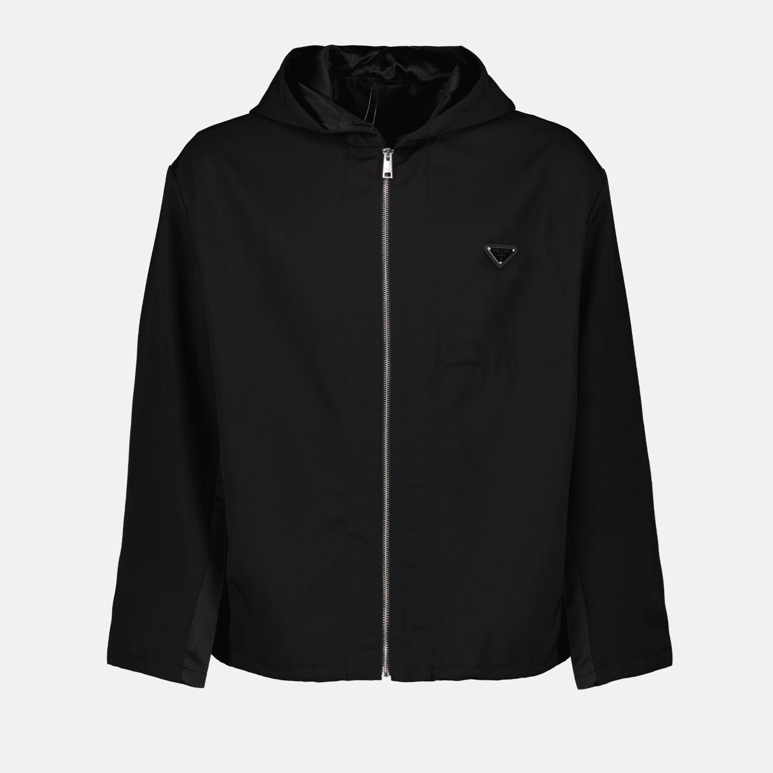 ジャケット ギャバジンジャケット Prada 黒 Homme