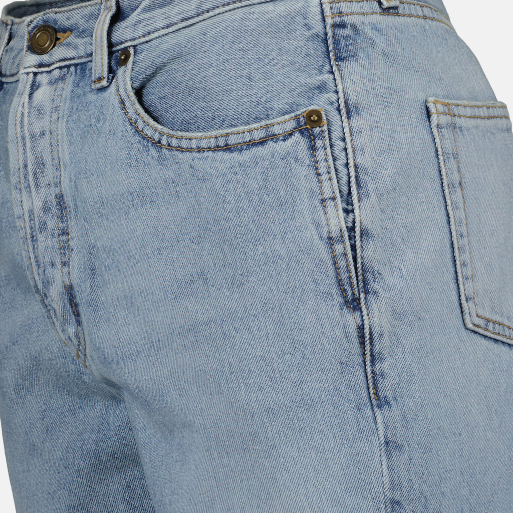 Shorts Bermuda de Jeans Saint Laurent Azul Homme