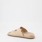 Scarpe aperte Sandales Fendi Feel Fendi Beige Femme