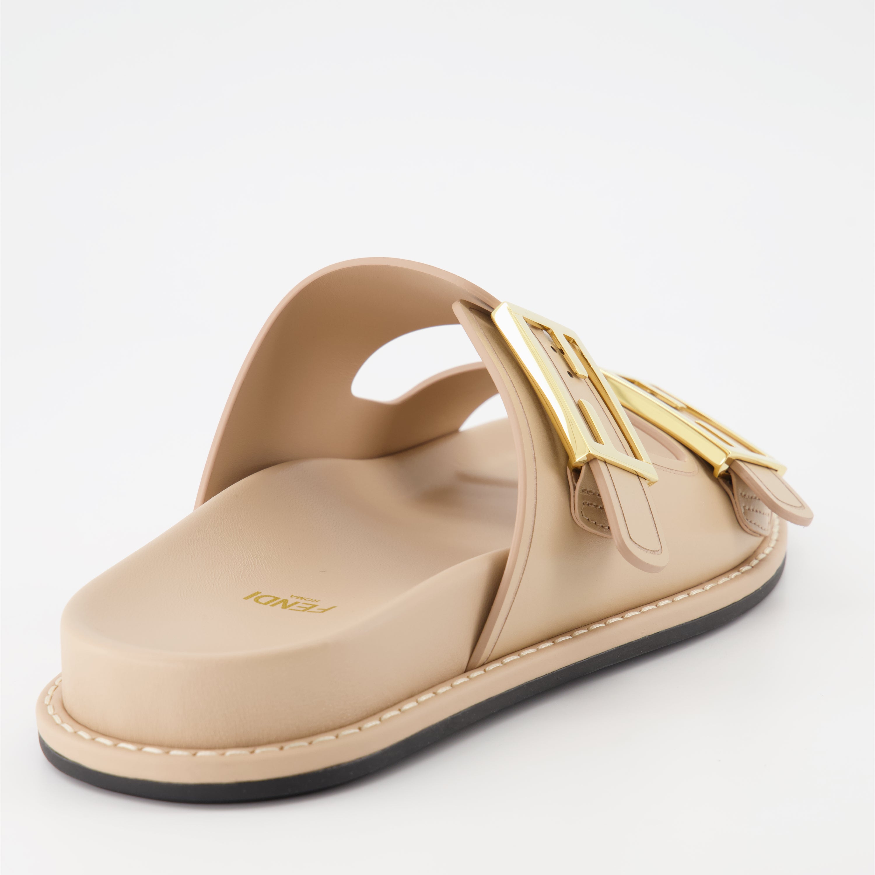 Scarpe aperte Sandales Fendi Feel Fendi Beige Femme