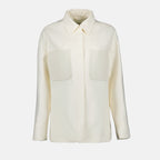 Camisas Chemise en laine Fendi Branco Femme