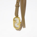 Bijoux Montre O'Lock Vertical Fendi Beige Femme