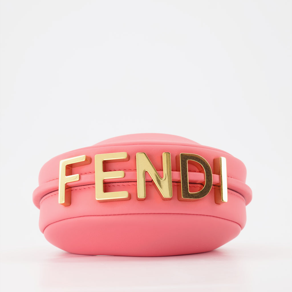 Bolsas de mão e de ombro Sac Nano Fendigraphy Fendi Rosa Femme