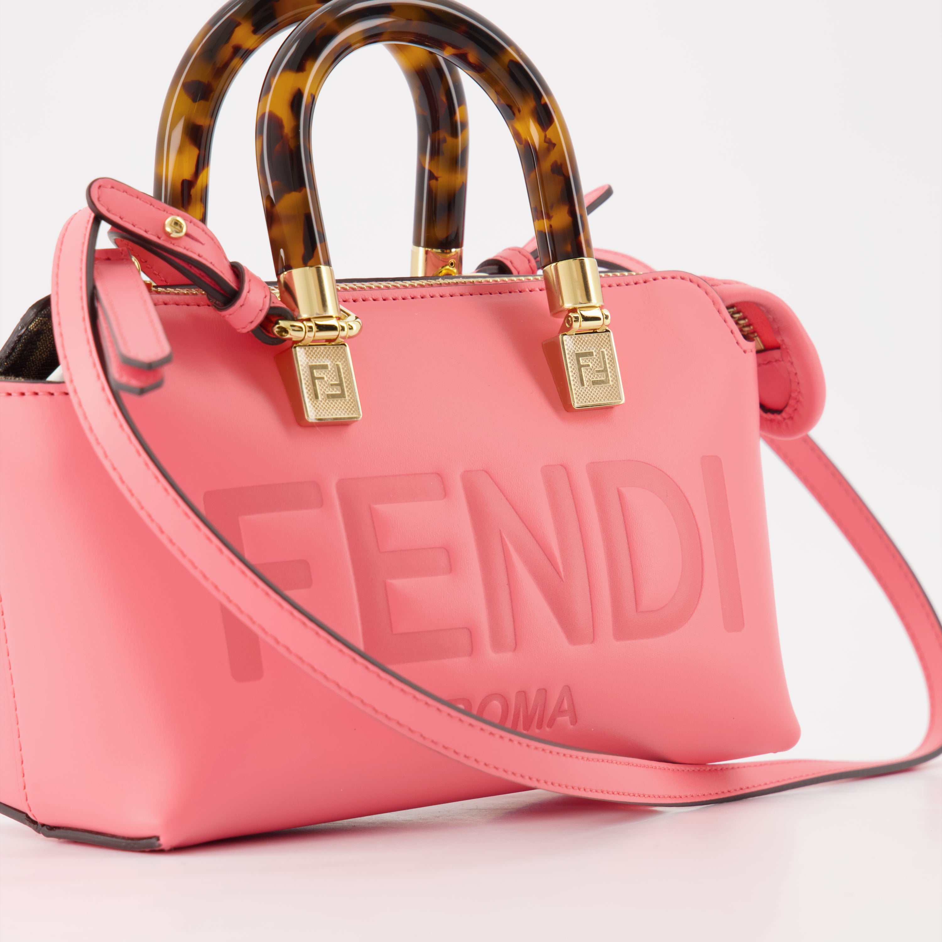 Bolsas transversais Sac By The Way Fendi Rosa Femme