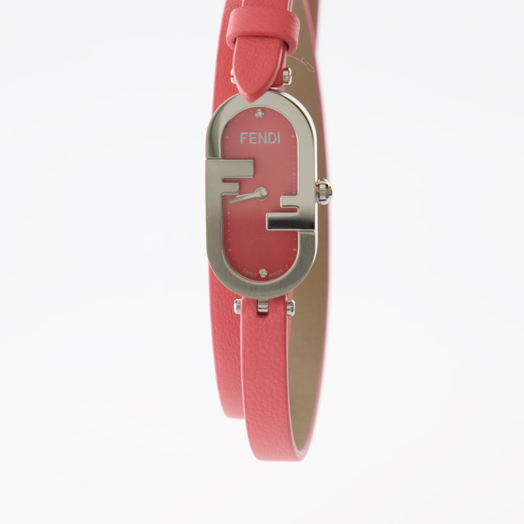 Bijoux Montre O'Lock Vertical Fendi Rose Femme