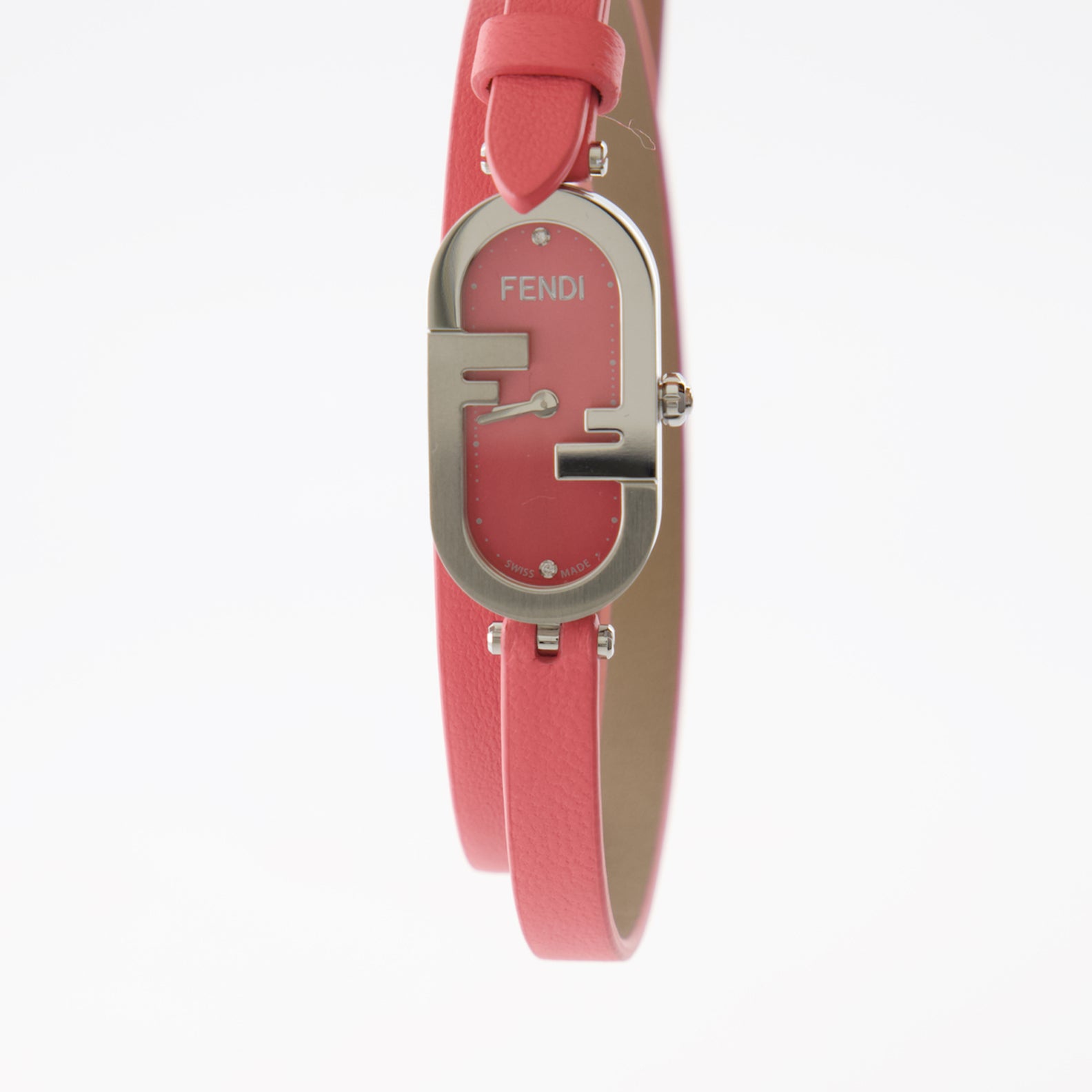 Bijoux Montre O'Lock Vertical Fendi Rose Femme