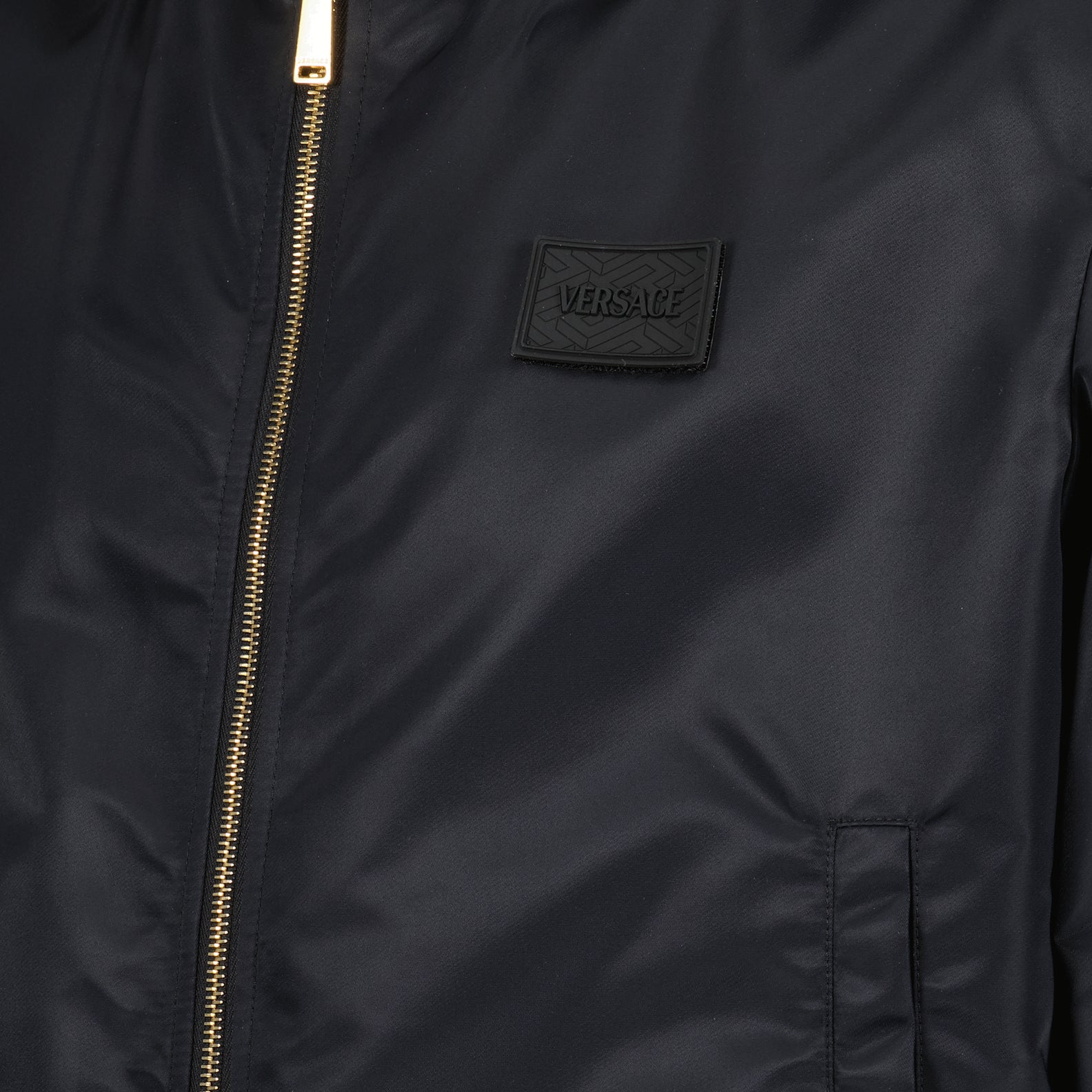 Jackets Barocco 660 reversible bomber jacket Versace Blue Homme