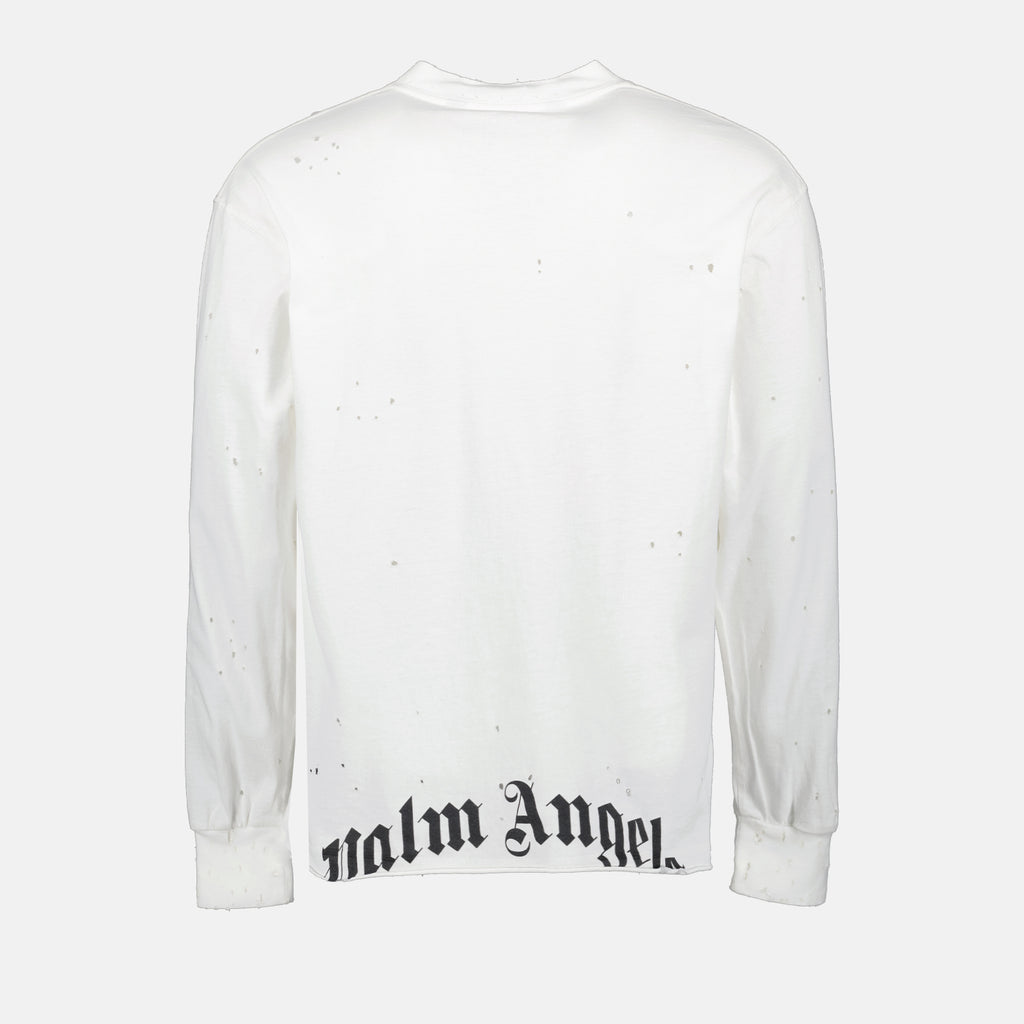 Felpe Sweatshirt Bear Palm Angels Bianco Homme