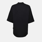 Tシャツ カレッジTシャツ Palm Angels 黒 女性