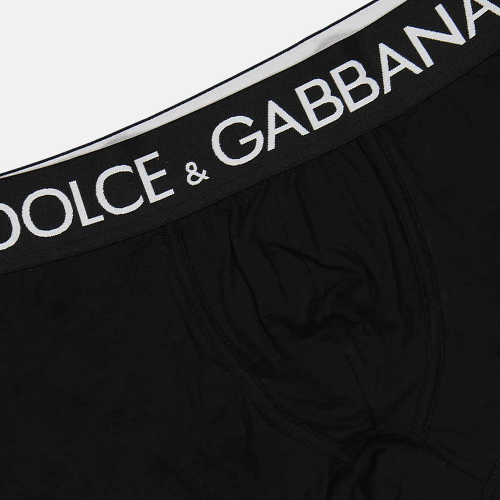 Sous-vêtements et homewear Boxer à logo Dolce & Gabbana Noir Homme