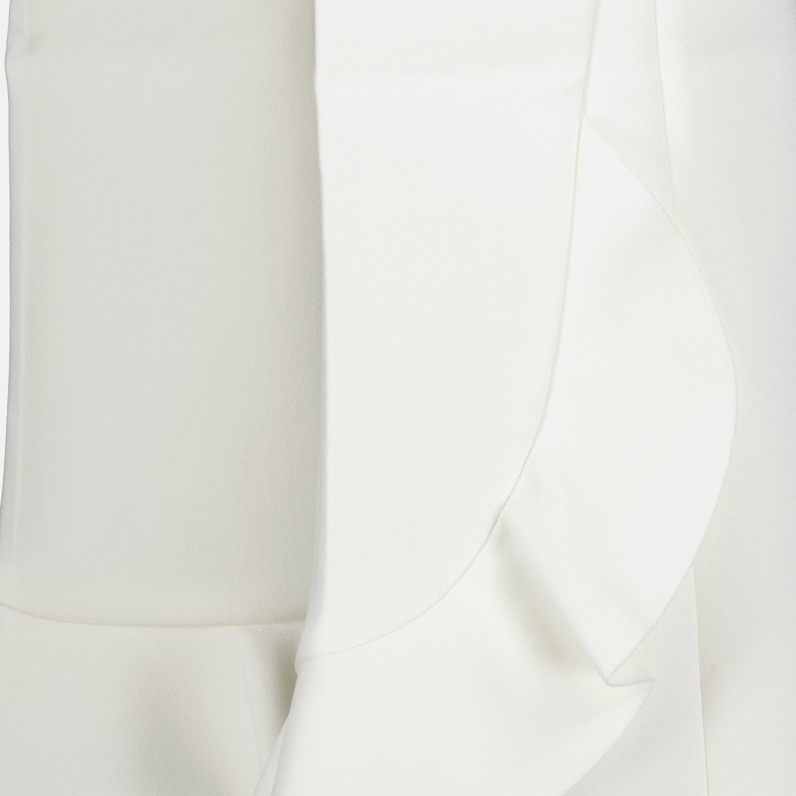 Pantalones Pantalon à volants MSGM Blanco Femme