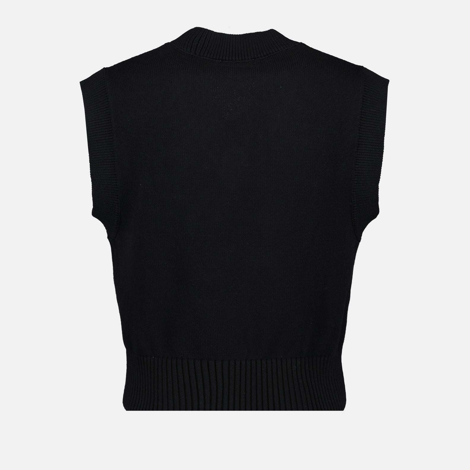 Maille Pull Ami de Coeur Ami PARIS Noir Unisexe