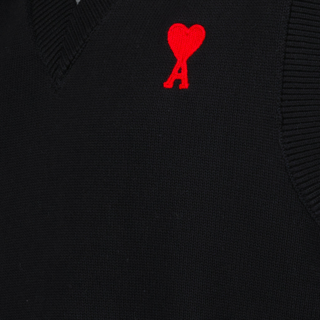 Maglieria Pull Ami de Coeur Ami PARIS Nero Unisex