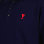 Polos Polo Ami de Coeur Ami PARIS Azul Homme